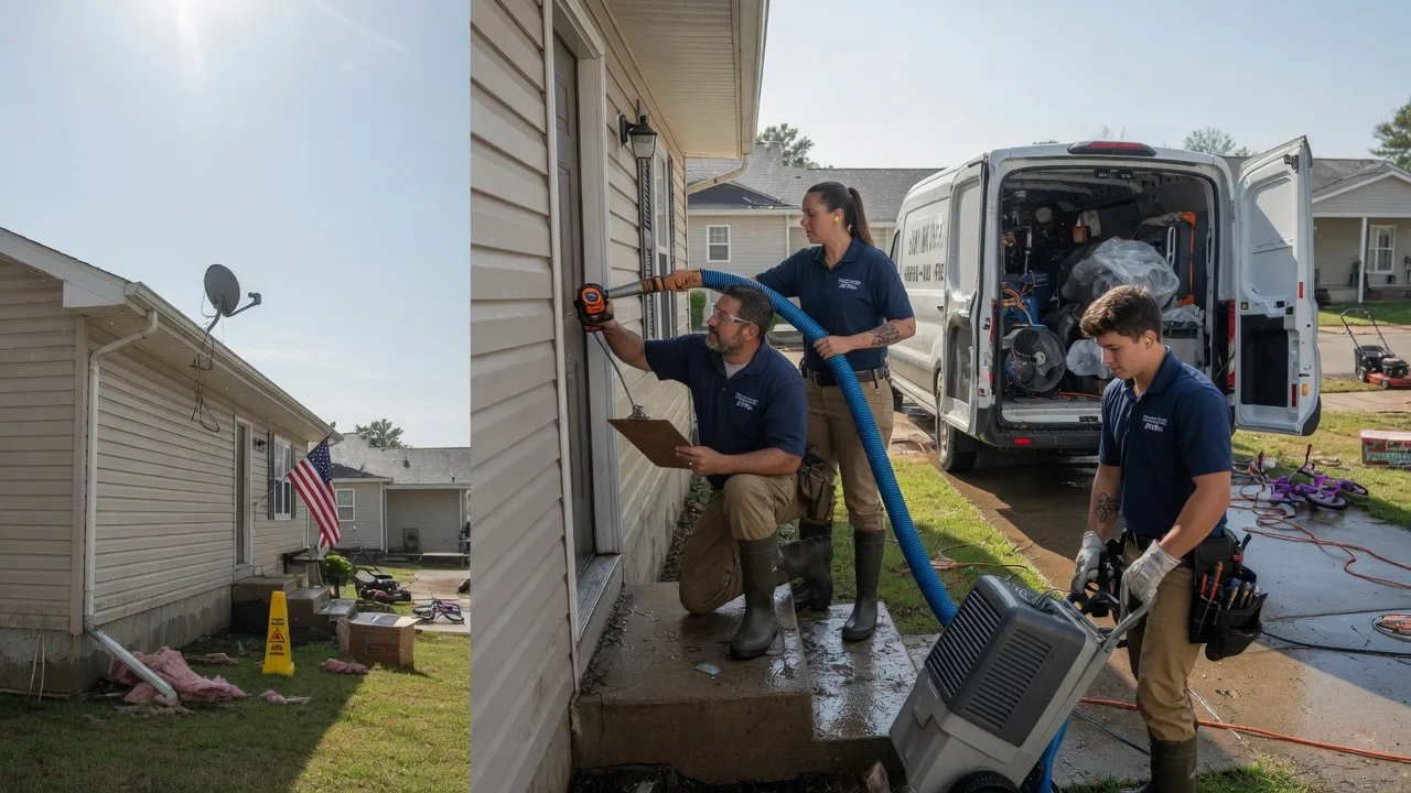 Ceiling Water Damage Restoration in Herrin, IL near me